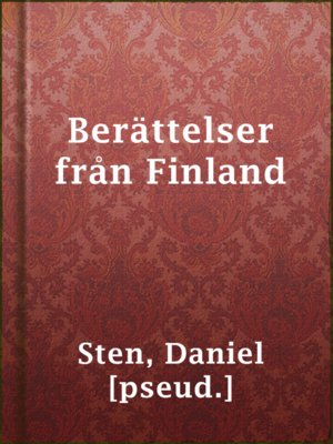 cover image of Berättelser från Finland